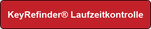 KeyRefinder® Laufzeitkontrolle